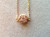 Rose Pink Metallic Druzy Stone