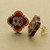 Quatrefoil Acrylic Stud Earrings
Tortoise Acrylic Color
Interlocking Font