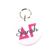 Acrylic Sorority Key Chain