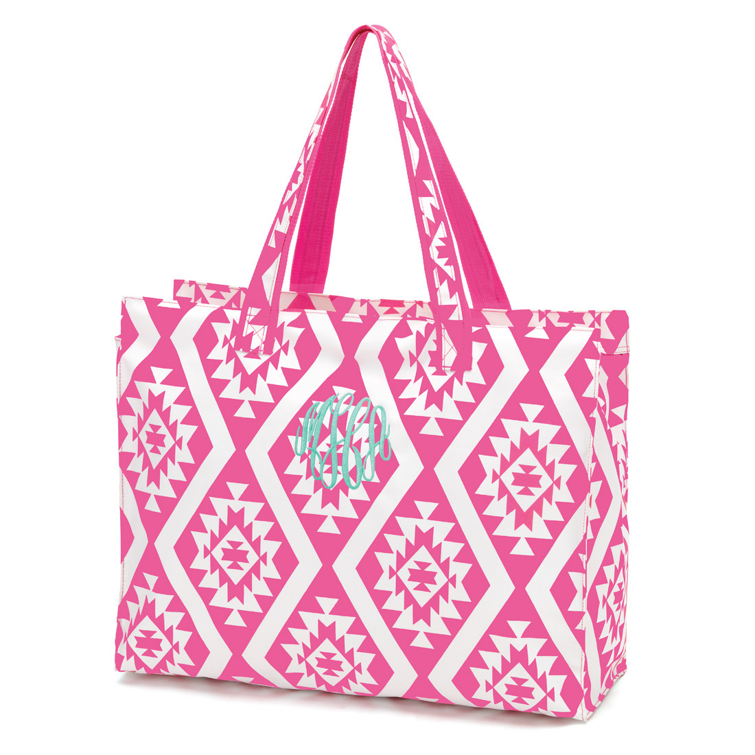 aztec beach bag