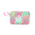 Hot Pink, Mint and Yellow 
Coral Reef Design
Master Circle Monogram Font
White Thread
