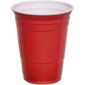 Plastic Cups 16oz. Red  765/case