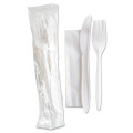 Wrapped Meal Kits 3pcs. (Fork, Knife, Napkin) 500/case