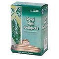 Mint Flavored Wrapped Toothpicks 12,000/case