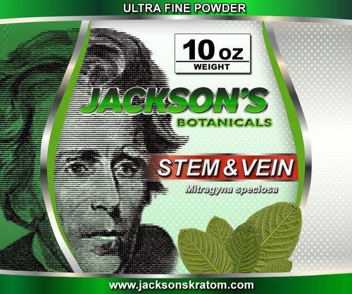 Once again Jackson's Kratom is offering the lowest price anywhere for stem & vein Ultra Fine powder.  Our stem & vein is freshly milled each day! 

Remember... Just like everything else Jackson's Kratom offers, standard SHIPPING IS FREE!