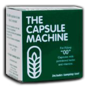 The Capsule Filling Machine for size 00 capsules.  Fills 24 capsules in just minutes!  Be sure to visit our Wholesale page where you can find empty capsules for this product.  