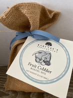 Our pastry style top crust cobbler mix is easy and so delicious! Simply fill pan with fresh fruit or pie filling. Add butter and an egg to your mix. Form dough into the size n shape of your pan.  Cover fruit. Bake. Enjoy!