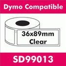 Compatible Dymo SD99013 Clear Large Address Label (6 rolls)