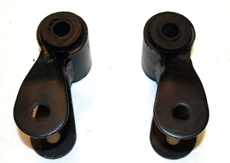 2 Jeep Cherokee XJ Rear Replacement Shackles 1984-2001 with Frame End Bushings