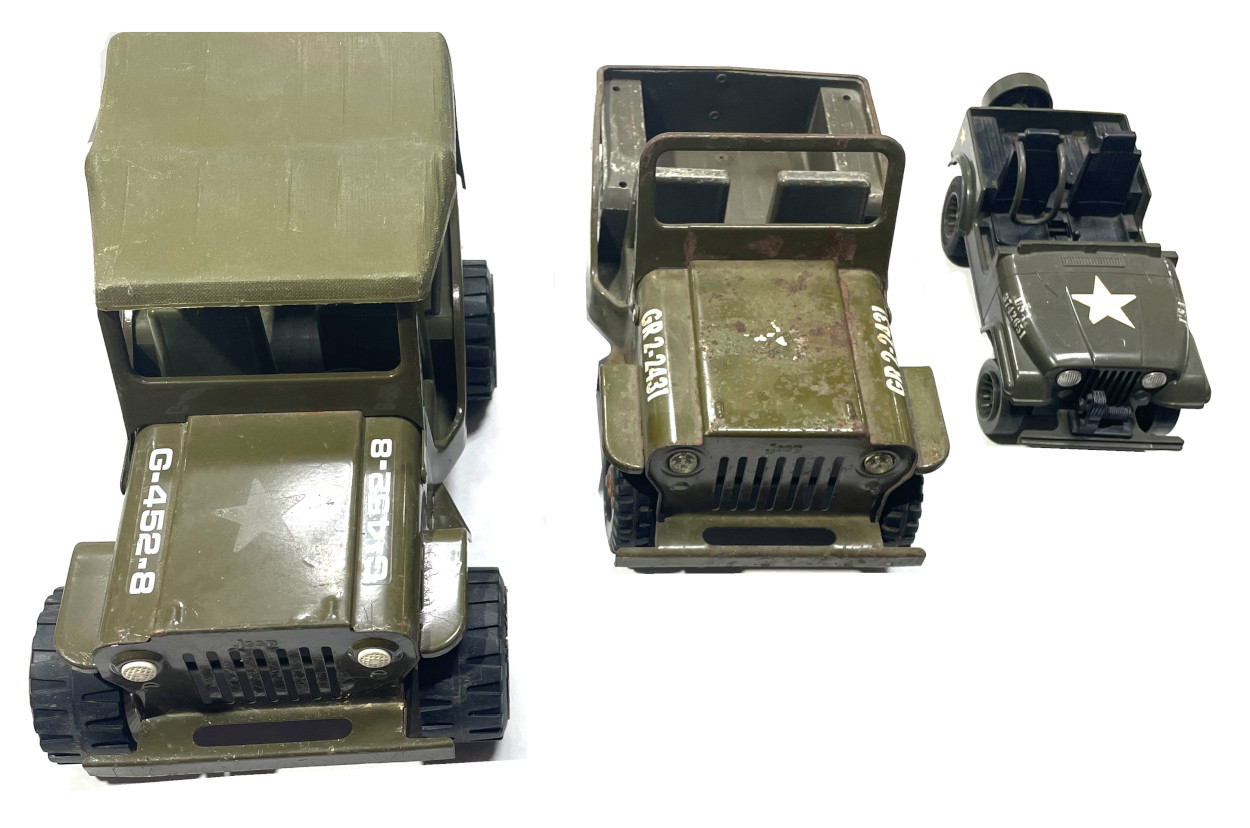 Plastic jeep hot sale toy