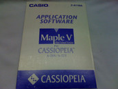 Casio Application Software 'Maple V' for Cassiopeia A-21S/A-22T Handheld PC