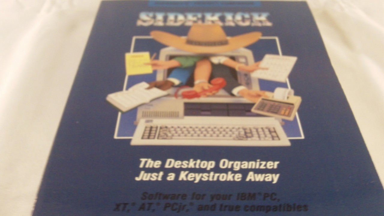 Borland International Sidekick Desktop Organizer Software Owners Handbook Usedhandhelds Com Inc