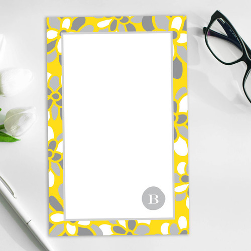 Original Cute Notepad | Stamped Blossoms