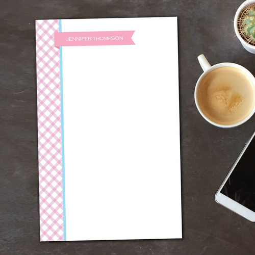 Gorgeous Custom Stationery Pads | Criss Cross Flag