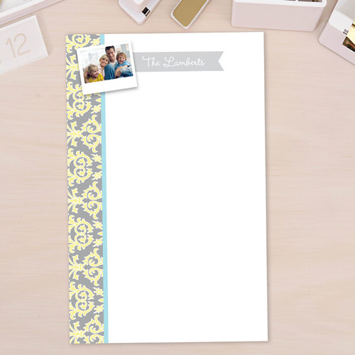 Modern Custom Personalized Notepads | Victorian Ways Photo