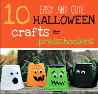 Great and Fun Halloween Crafts for Preschoolers by Spark - Spark and Spark