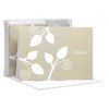 Browse Thank You Note Cards | Leaves On The Air Khaki