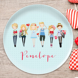 Personalized hotsell childrens plates