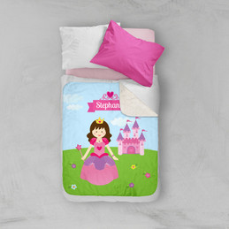 Sweet little princess Sherpa Blanket