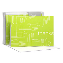 Original Boxed Blank Note Cards | Delicious Thanks Lime
