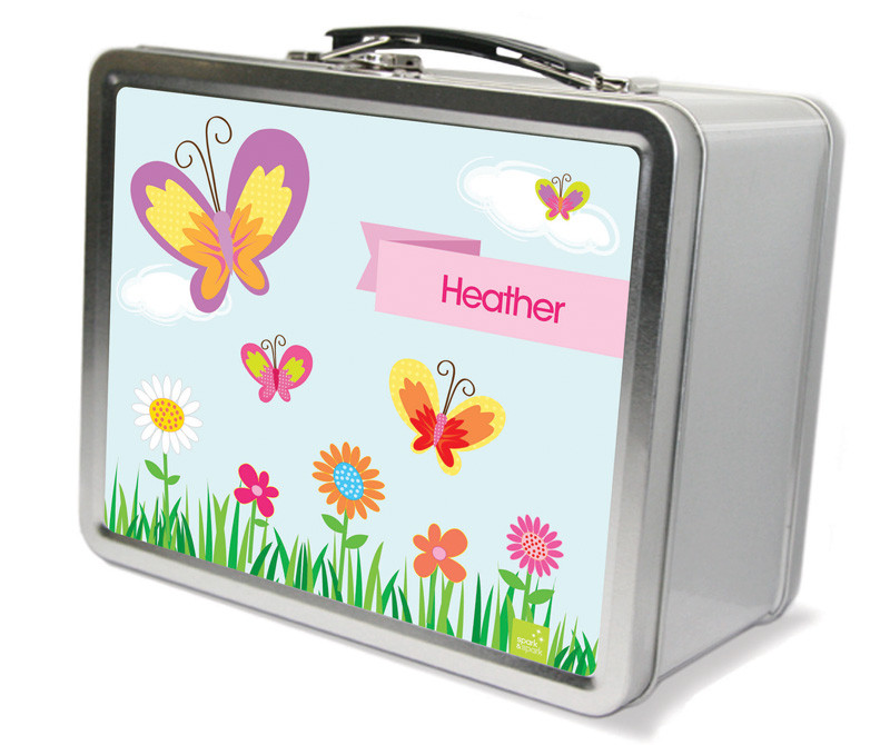 A Butterfly World Metal Lunchbox - Spark and Spark