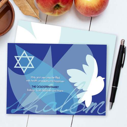Happy Jewish New Year Cards | Modern Dove Of Peace