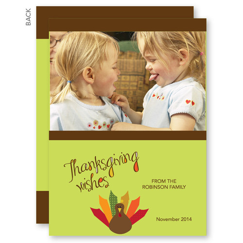 Thanksgiving Invitation | A Thanksgiving Wish