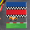 car race personalized notebook for kids