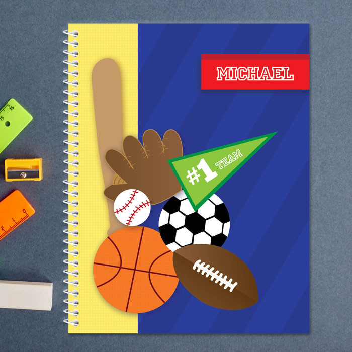 My Love for Sports Kids Notebook