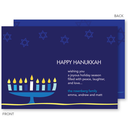 Hanukkah Greeting Cards | Hanukkah Menorah