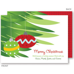 photo christmas cards | Merry Ornaments Christmas Cards by Spark & Spark