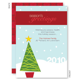 Custom Holiday Cards | Let It Snow Christmas Cards by Spark & Spark