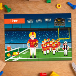 Touchdown Personalized Puzzles