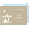 holiday cards | Minimal Nativity Khaki Christmas Cards by Spark & Spark