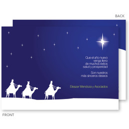 christmas greetings | Wiseman Journey Christmas Cards by Spark & Spark