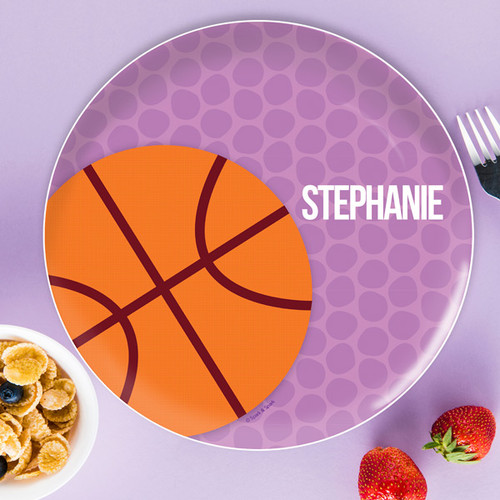 Basketball Fan Kids Dinnerware