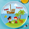 Yo Ho Pirate Personalized Plates For Kids