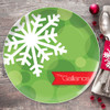 Wishful Star Personalized Christmas plates