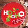 Ho Ho Xmas Here Personalized Christmas plates