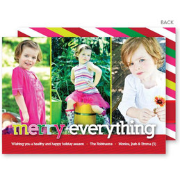 custom christmas cards | Merry Everything Christmas Photo Cards by Spark & Spark