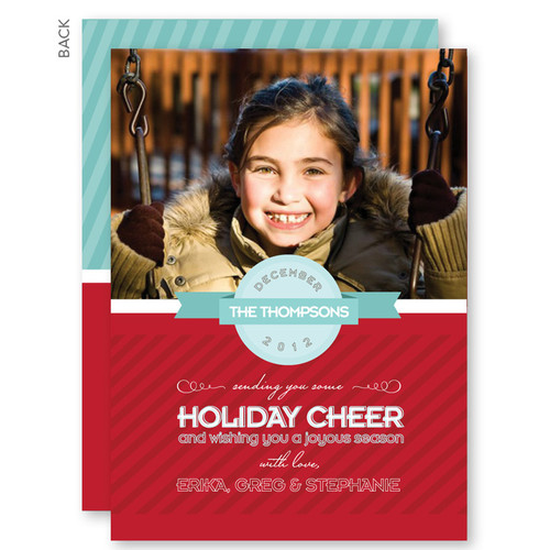 Custom Holiday Cards | A Merry Kind of Way Christmas Photo Cards by Spark & Spark