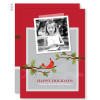 personalized christmas cards no photo | Sweet Xmas Branches Christmas Photo Cards by Spark & Spark
