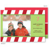 christmas cards personalized | Sweet Candy Cane Christmas Photo Cards by Spark & Spark