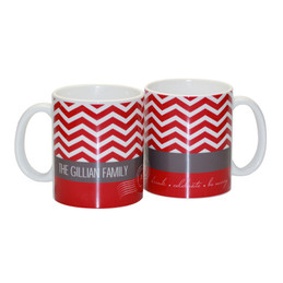 Xmas mail Red Ceramic Mug