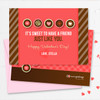 Cute Valentine's Day Exchange Cards | Sweet Treats