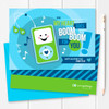 Kids Valentines Exchange Cards | Blue Boom Boom For You