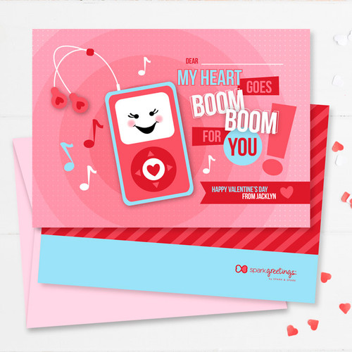 Valentine's Day Card Exchange At School | Pink Boom Boom For You