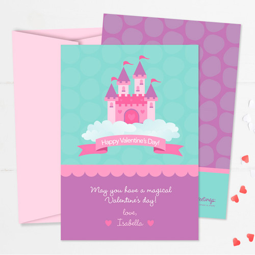 Colorful Childrens Valentines Cards | A Castle In The Sky