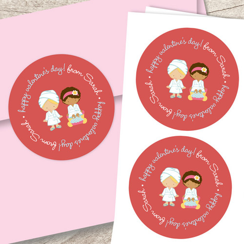 A Fabulous Valentine's Day Address Labels
