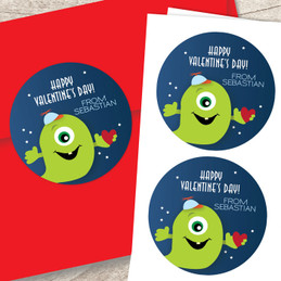 My Eye Is On You Valentines Labels